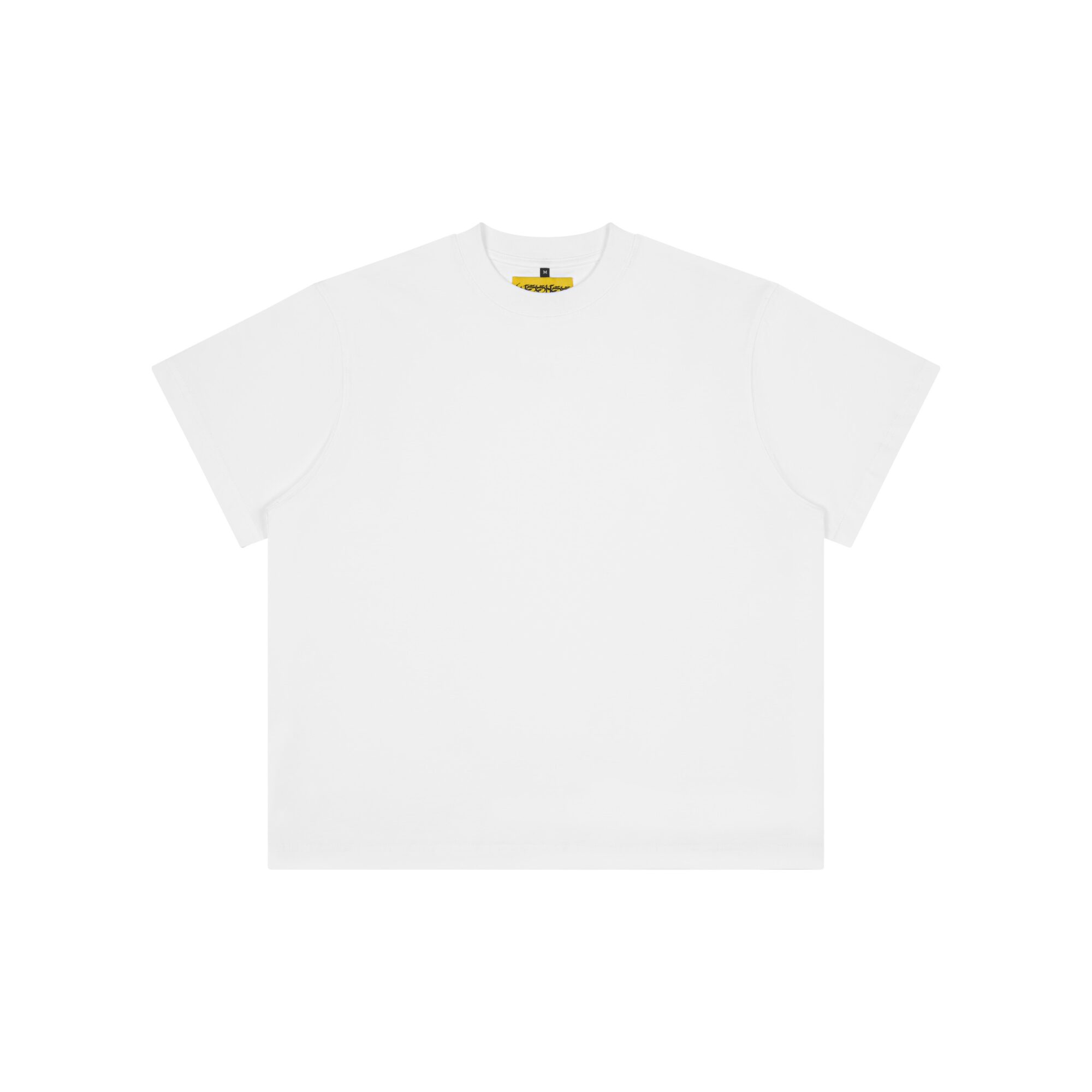 WHDC BLANK BOXY TEE IN WHITE