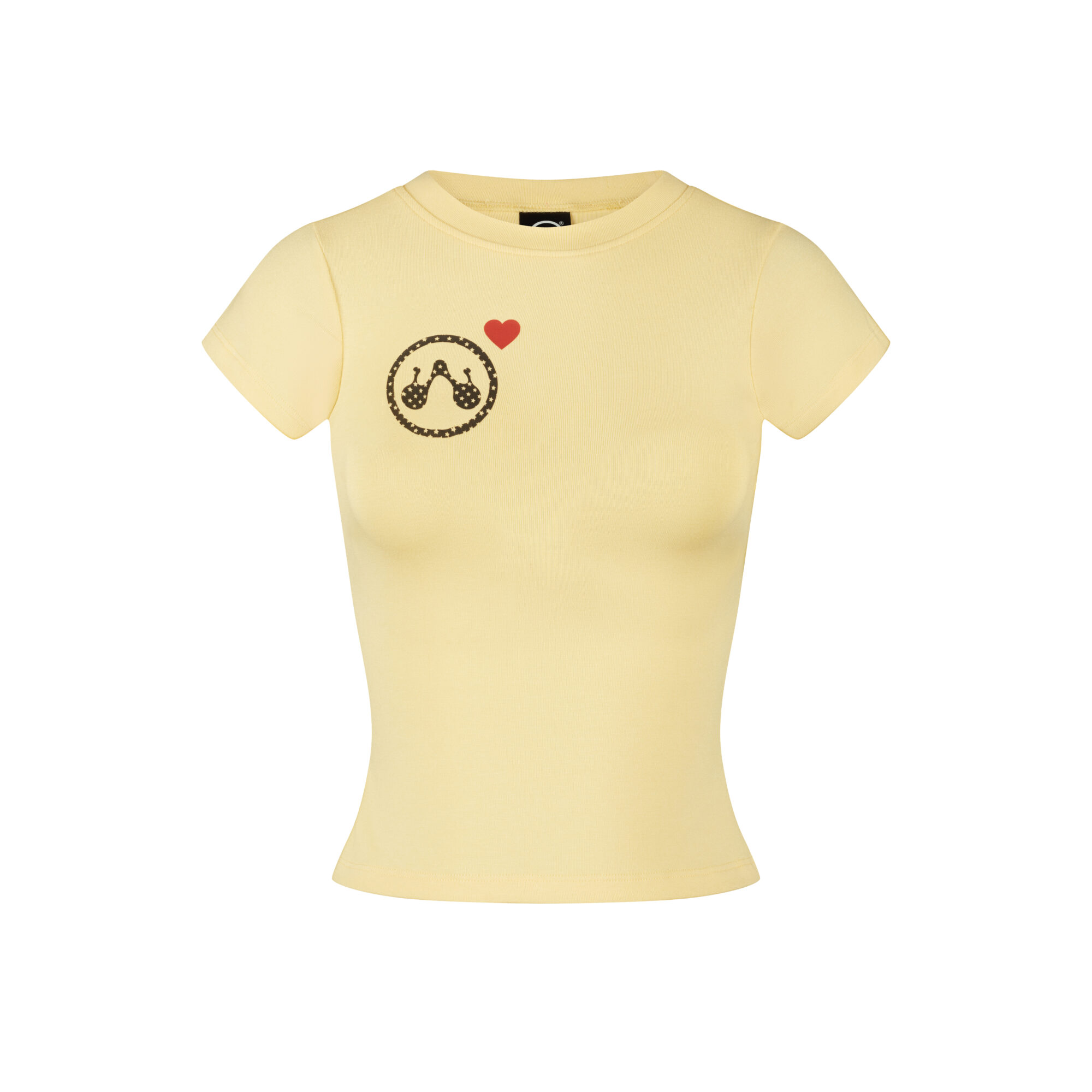 WHDC LITTLE LOVE FITTED BABYTEE IN YELLOW